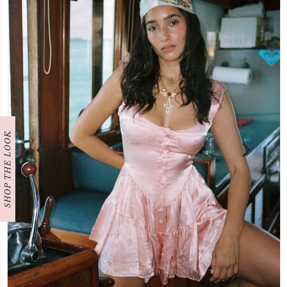 Vanessa Mooney silk “Elizabeth” romper size 3x new with tags - Picture 3 of 5